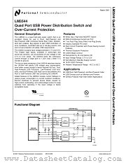 LM3544M-H datasheet pdf National Semiconductor