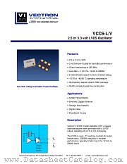VCC6-L datasheet pdf Vectron
