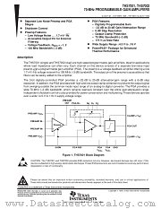 THS7002IPWPR datasheet pdf Texas Instruments
