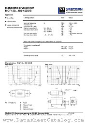 MQF160.01-1500/B datasheet pdf Vectron