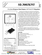 SI-3003KWF datasheet pdf Allegro MicroSystems