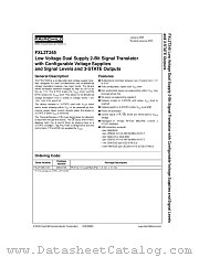 FXL2T245 datasheet pdf Fairchild Semiconductor