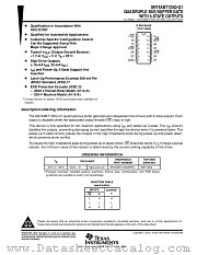 SN74ABT125Q datasheet pdf Texas Instruments