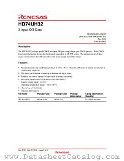 HD74UH32 datasheet pdf Renesas
