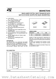 M54HCT245K1 datasheet pdf ST Microelectronics