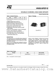 VND810PEP-E datasheet pdf ST Microelectronics