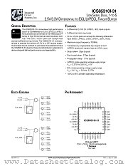 ICS85310I-31 datasheet pdf Texas Instruments