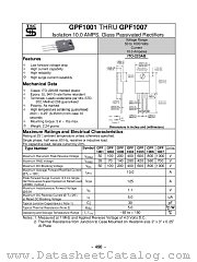GPF1004 datasheet pdf Taiwan Semiconductor