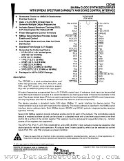 CDC960DLR datasheet pdf Texas Instruments