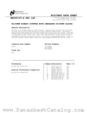 54F193LMQB datasheet pdf National Semiconductor