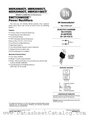 MBR2090CTLFAJ datasheet pdf ON Semiconductor