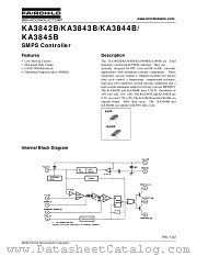 KA3842BDTF datasheet pdf Fairchild Semiconductor
