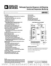 ADM1062ACP datasheet pdf Analog Devices