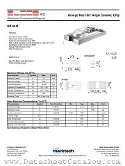 CR52R datasheet pdf Marktech Optoelectronics