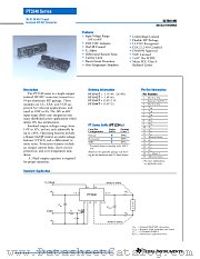 PT3343A datasheet pdf Texas Instruments