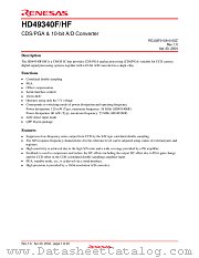 HD49340F datasheet pdf Renesas
