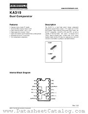 KA319D datasheet pdf Fairchild Semiconductor