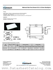 MTBL2418-G2 datasheet pdf Marktech Optoelectronics