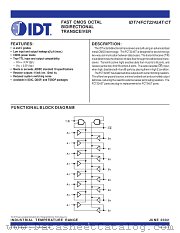 IDT74FCT2245ATSO datasheet pdf IDT