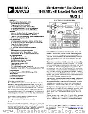 ADUC816BCP datasheet pdf Analog Devices