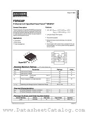 FDR838P_NL datasheet pdf Fairchild Semiconductor