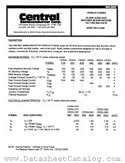 CR30U-040 datasheet pdf Central Semiconductor