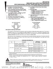 SN74LVC1T45YEPR datasheet pdf Texas Instruments