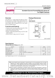 LB1941T datasheet pdf SANYO