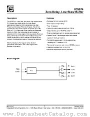 ICS574 datasheet pdf Texas Instruments