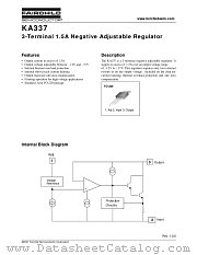 KA337TU datasheet pdf Fairchild Semiconductor