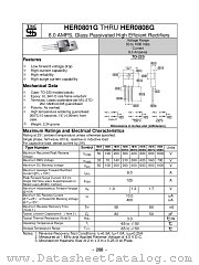 HER0805G datasheet pdf Taiwan Semiconductor