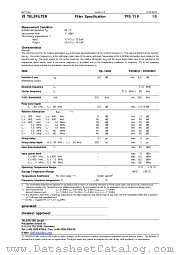 TFS71F datasheet pdf Vectron