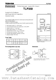 TLP350 datasheet pdf TOSHIBA