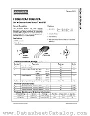 FDD6612A_NL datasheet pdf Fairchild Semiconductor