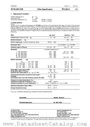 TFS200D datasheet pdf Vectron