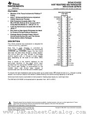 SN74ALVCH16525DGGR datasheet pdf Texas Instruments