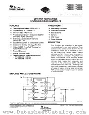 TPS40005DGQ datasheet pdf Texas Instruments