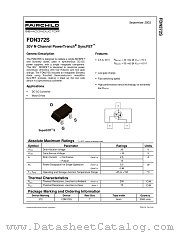FDN372S datasheet pdf Fairchild Semiconductor