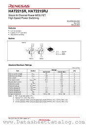 HAT2215R datasheet pdf Renesas