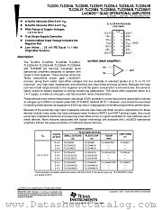 TLC25L4CPWR datasheet pdf Texas Instruments