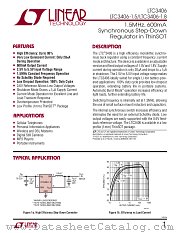 LTC3406-1.5 datasheet pdf Linear Technology