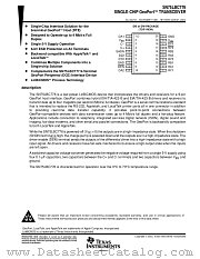 SN75LBC776DW datasheet pdf Texas Instruments