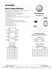 NL27WZ32 datasheet pdf ON Semiconductor