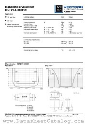 MQF21.4-3000/29 datasheet pdf Vectron