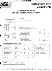 2SC4175-T2 datasheet pdf NEC