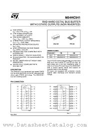 M54HC541K datasheet pdf ST Microelectronics