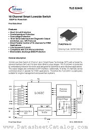 TLE 6244 X datasheet pdf Infineon