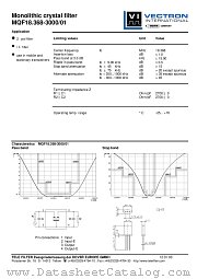 MQF18.368-3000/01 datasheet pdf Vectron