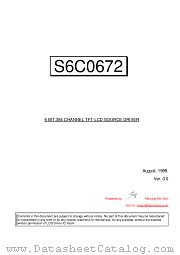 S6C0672A datasheet pdf Samsung Electronic