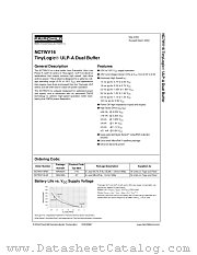 NC7WV16P6X datasheet pdf Fairchild Semiconductor
